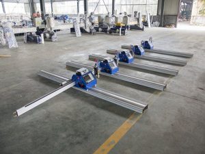 Kalın metal 6 - 150mm kesmek için 180W Taşınabilir CNC Plazma Kesme Makinesi