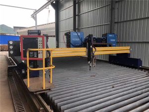 Otomatik CNC Plazma Kesme Makinası Çift Sürüş 4m Açıklıklı 15m Raylar